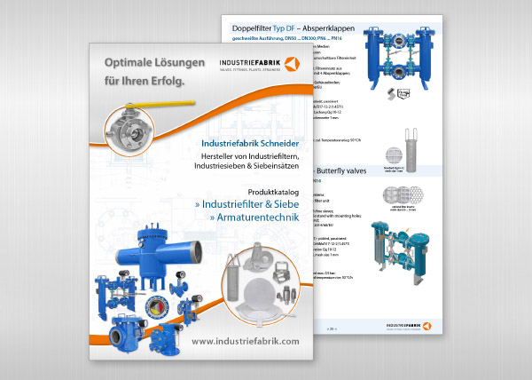 PDF Katalog 2019 - Industriefilter und Armaturentecknik, Hersteller, Lieferant