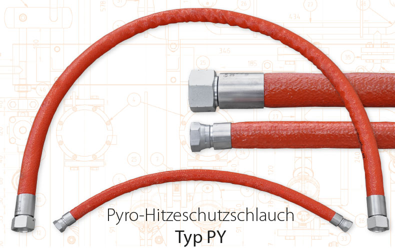 marsoflex Pyro-Hitzeschutzschlauch Typ PY