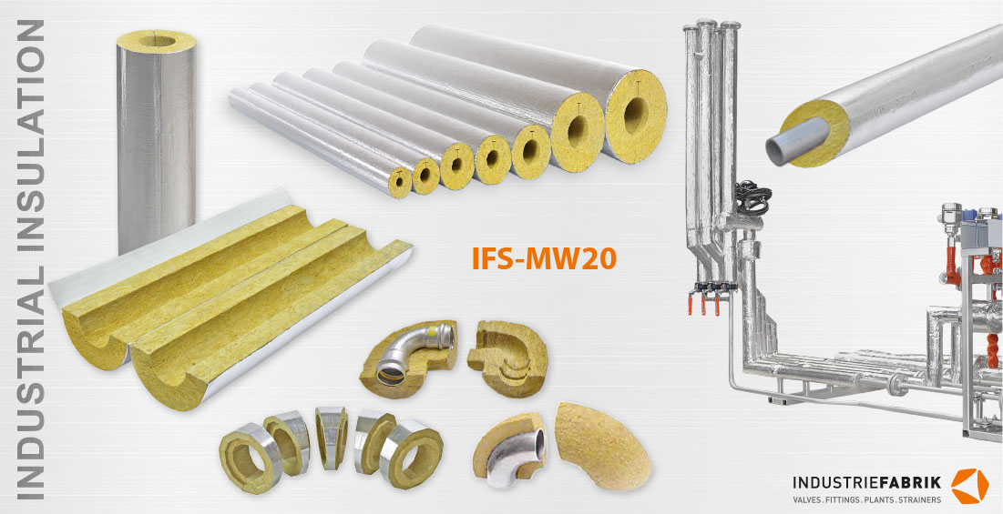 Hochtemperatur Isolierung / Wärmedämmung für Rohrleitungen IFS-MW20 Industrieisolierung - Hersteller