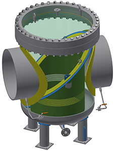 Anfahrfilter Siebkorbfilter SKF