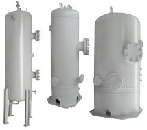 Pulsationsdämpfer (Pulsation dampers) für Membranpumpen / Schlauchpumpen - Hersteller - Druckbehälterbau